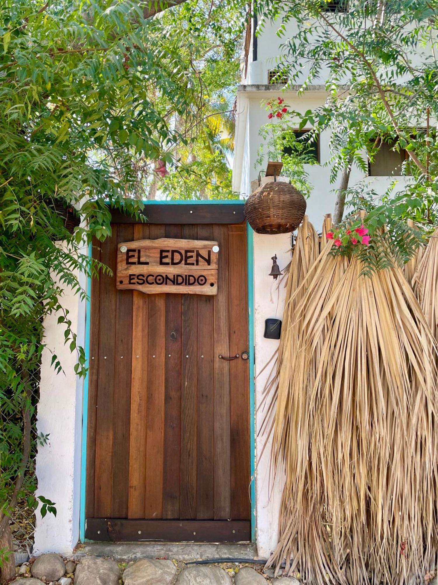 Отель El Eden Escondido Пуэрто-Эскондидо Экстерьер фото
